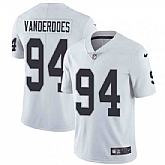 Nike Men & Women & Youth Raiders 94 Eddie Vanderdoes White NFL Vapor Untouchable Limited Jersey,baseball caps,new era cap wholesale,wholesale hats